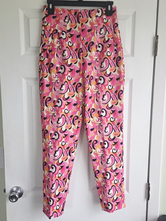 ZARA ✨️ Women's Pink Trouser Pants Size S - Picture 5 of 9